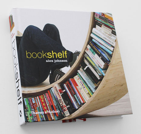 bookshelf, bookshape, alex johnson, thames & hudson, design book, book