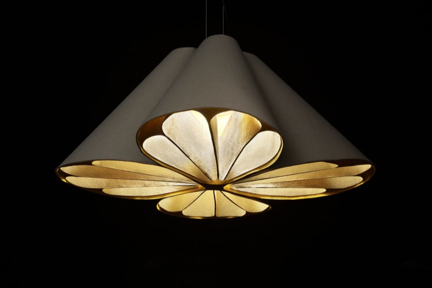 Led, chandelier, italian design, wow, felt, design, lighting, light, haning lamp, lamp, lampadario, lampada, sospensione, 意大利设计, イタリア人デザイナー
