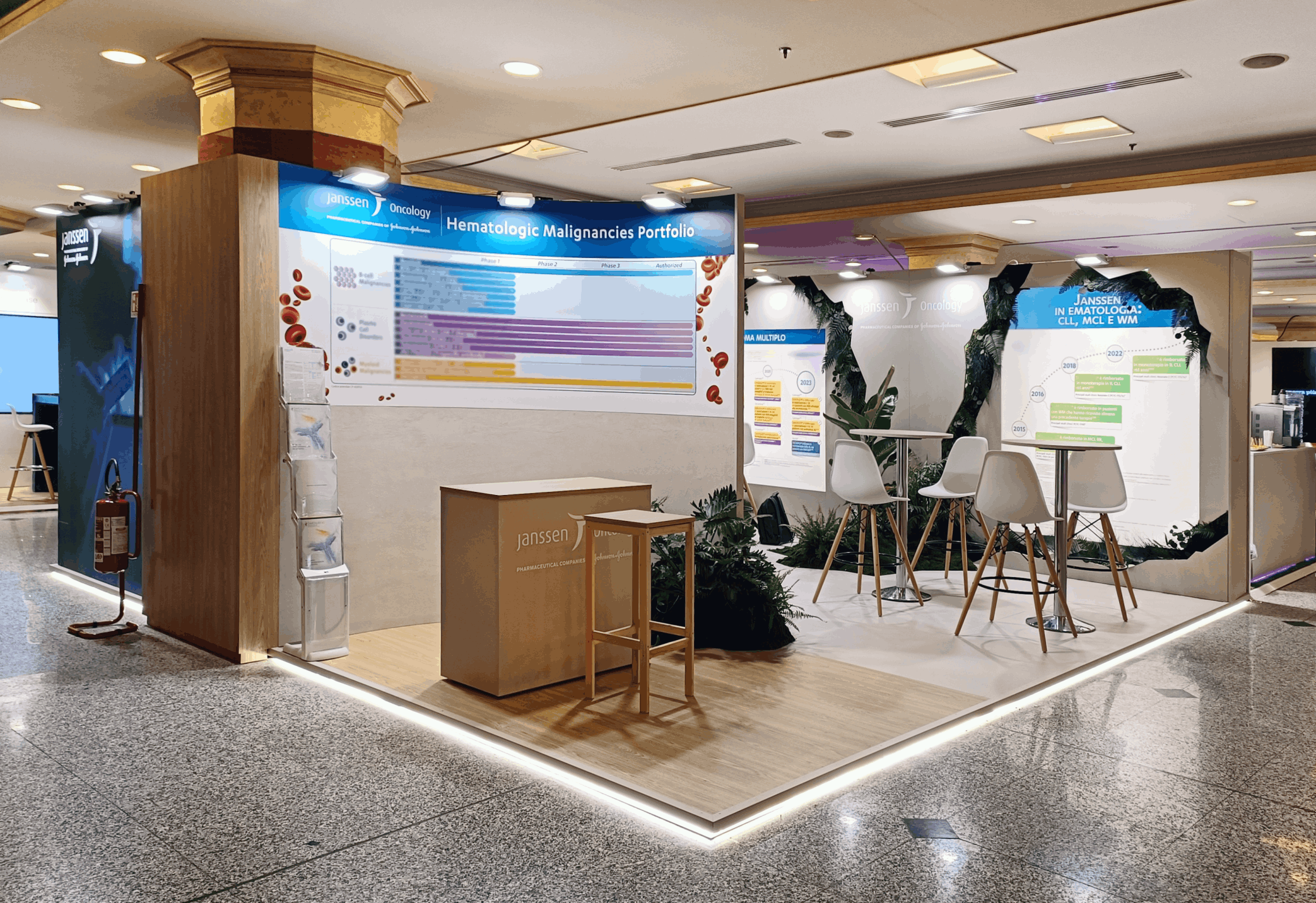 Davide Radaelli Design Studio, Janssen, Johnson & Johnson, SIE 2023 Congress, booth design, exhibit design, stand