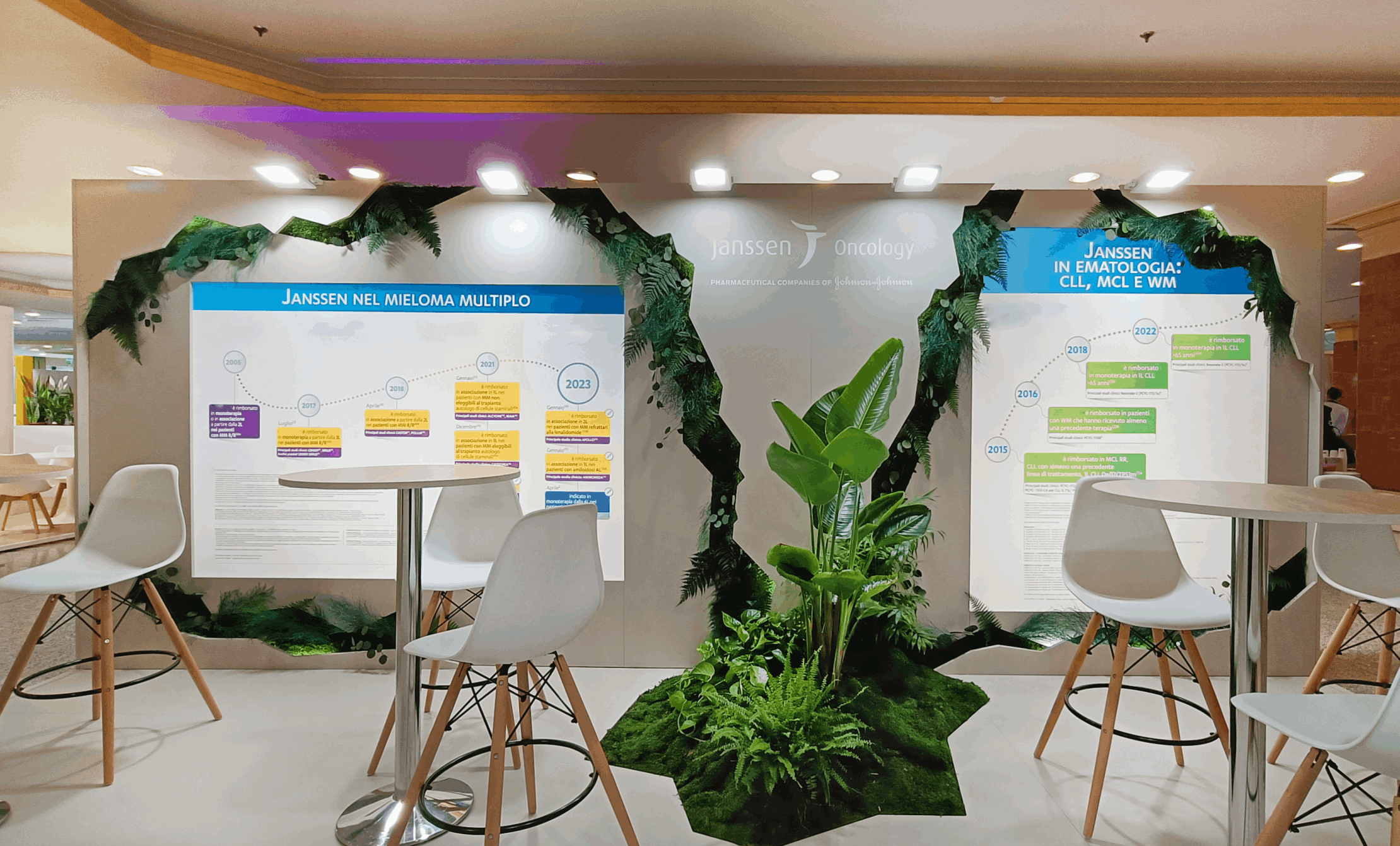 Davide Radaelli Design Studio, Novartis, Lucentis, exhibit design, Halo