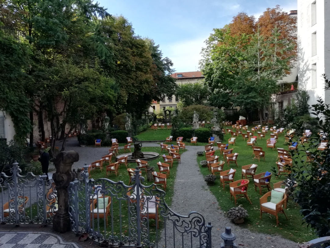 Fashion show, Milan fashion week, Philosophy, Vigna di Leonardo, Fashion show design